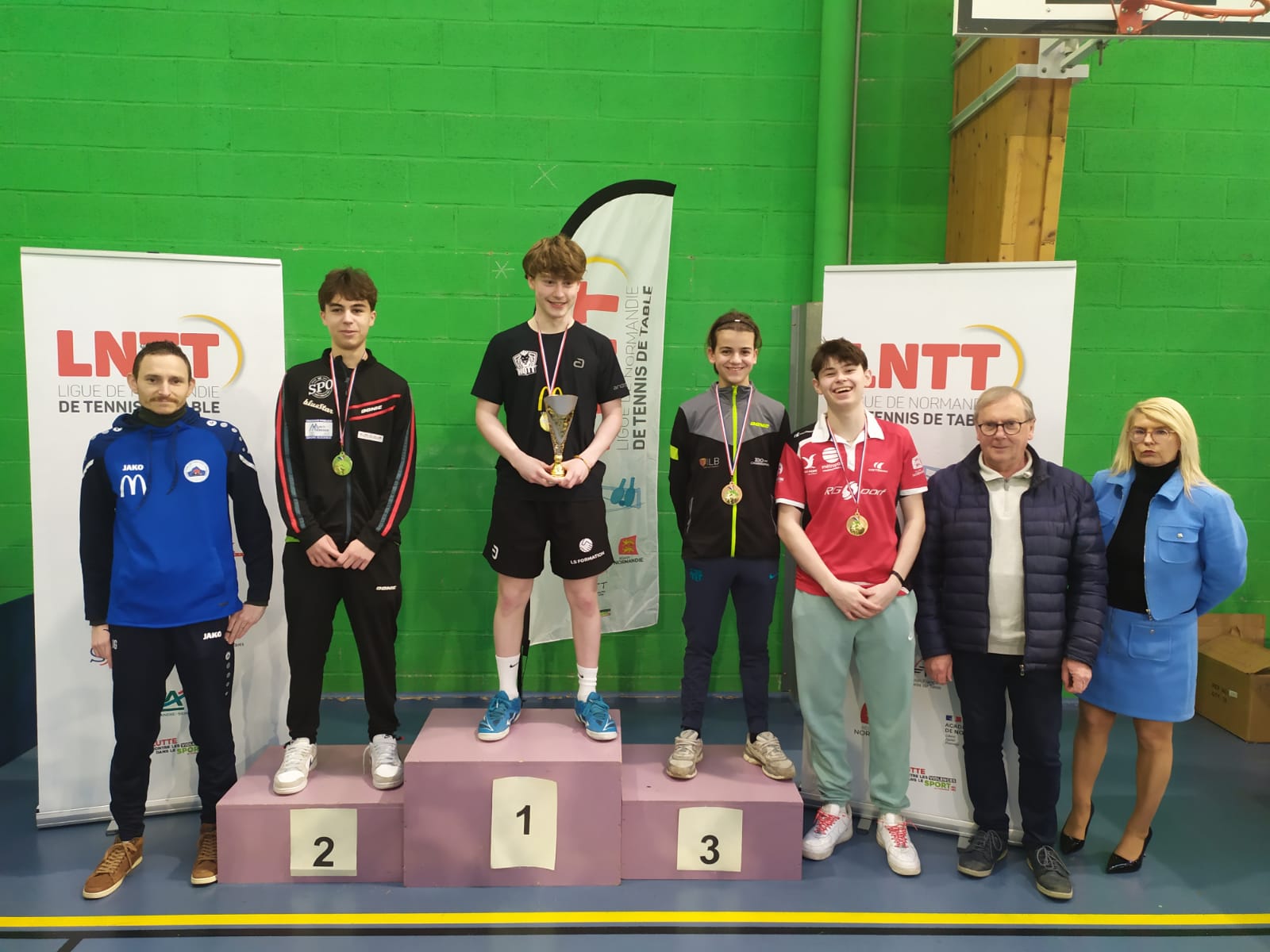 Podium juniors