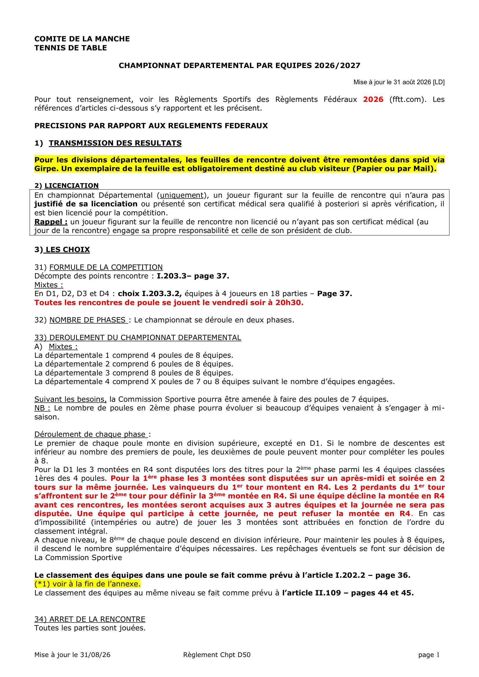 reglt chpt D50 26 27 1